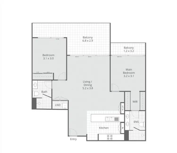 Floorplan of Homely house listing, 509/25 Duncan Street, West End QLD 4101