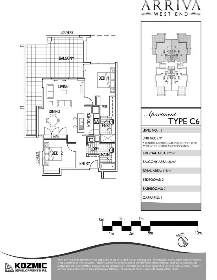 Floorplan of Homely house listing, 2/28 Ferry Road, West End QLD 4101