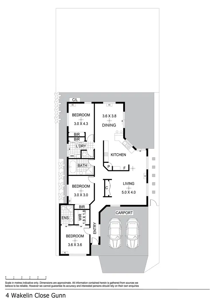 Floorplan of Homely house listing, 4 Wakelin Close, Gunn NT 832