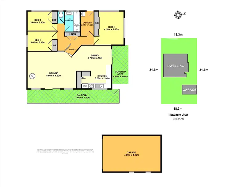 Floorplan of Homely house listing, 38 Illawarra Avenue, Cardiff NSW 2285