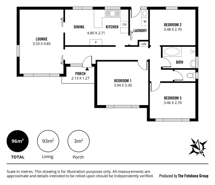 Floorplan of Homely house listing, 7 Baloo Street, Ingle Farm SA 5098