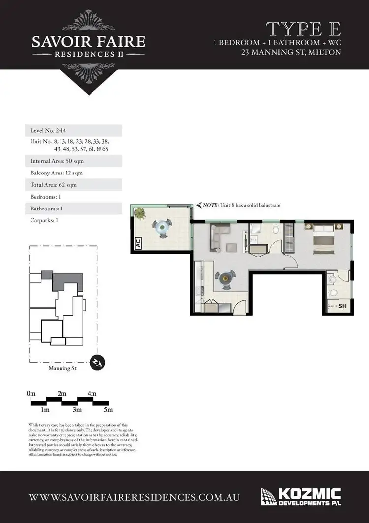 Floorplan of Homely house listing, 23/21 Manning Street, Milton QLD 4064