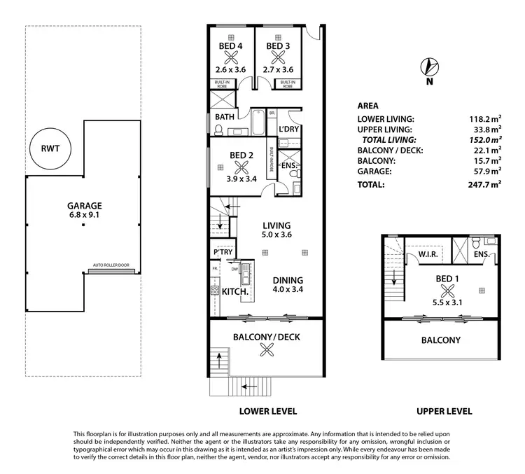 Floorplan of Homely townhouse listing, 70B Marina Way, Mannum SA 5238
