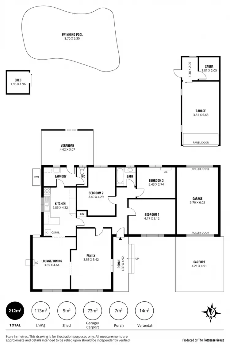Floorplan of Homely house listing, 73 Branson Avenue, Enfield SA 5085
