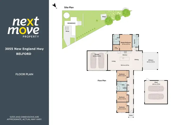 Floorplan of Homely house listing, 3055 New England Highway, Belford NSW 2335