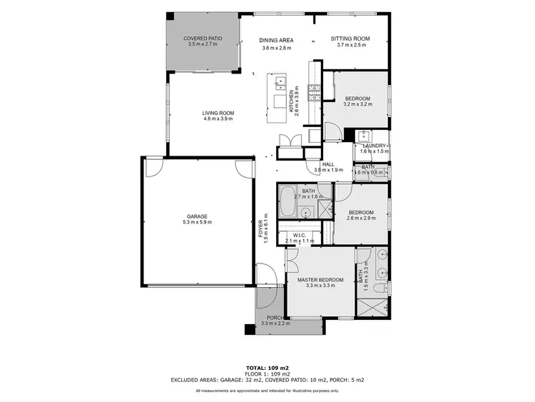 Floorplan of Homely house listing, 2 O'Malley Drive, Warrnambool VIC 3280