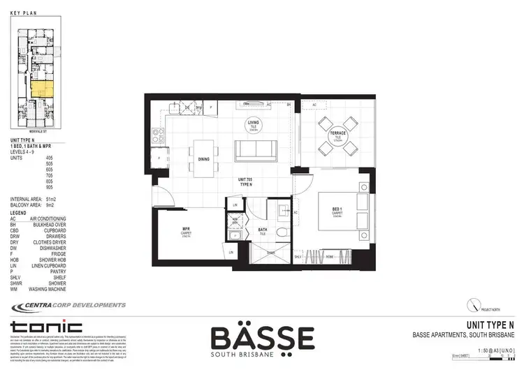 Floorplan of Homely house listing, 905/14 Merivale Street, South Brisbane QLD 4101