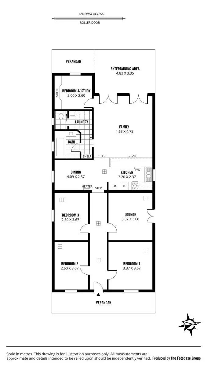 Floorplan of Homely house listing, 9 Dimboola Street, Beulah Park SA 5067