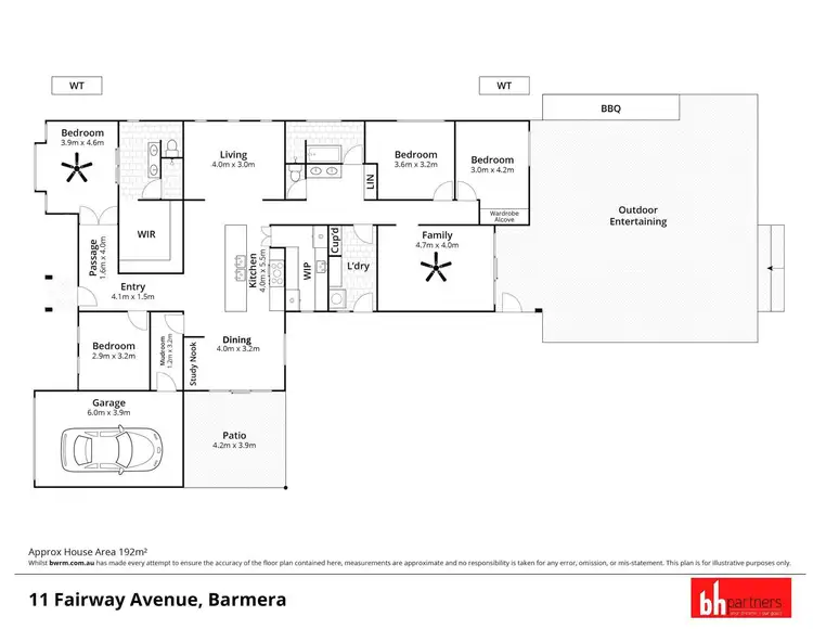 Floorplan of Homely townhouse listing, 11 Fairway Avenue, Barmera SA 5345