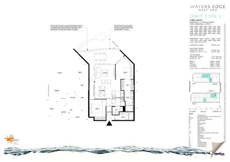 Floorplan of Homely house listing, 2006/45 Duncan Street, West End QLD 4101
