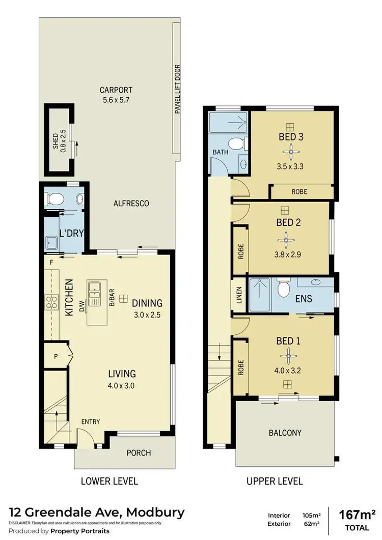 Floorplan of Homely house listing, 12 Greendale Avenue, Modbury SA 5092
