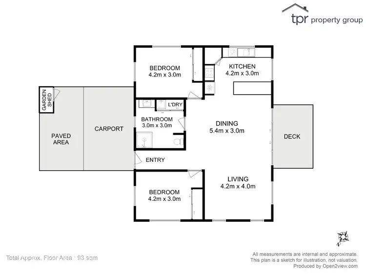 Floorplan of Homely house listing, 10B Port View Drive, Port Huon TAS 7116
