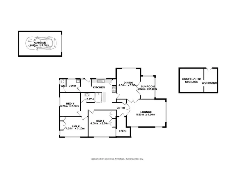 Floorplan of Homely house listing, 532 Milro Avenue, East Albury NSW 2640