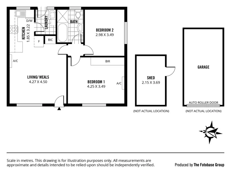 Floorplan of Homely unit listing, 4/25 Leicester Street (facing Castle Street), Parkside SA 5063