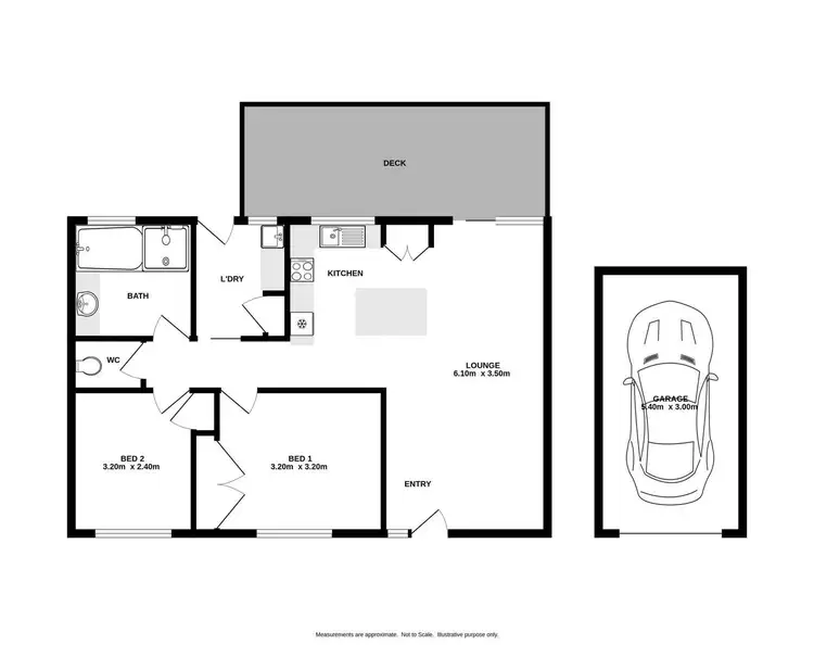 Floorplan of Homely unit listing, 3/881 Padman Drive, West Albury NSW 2640