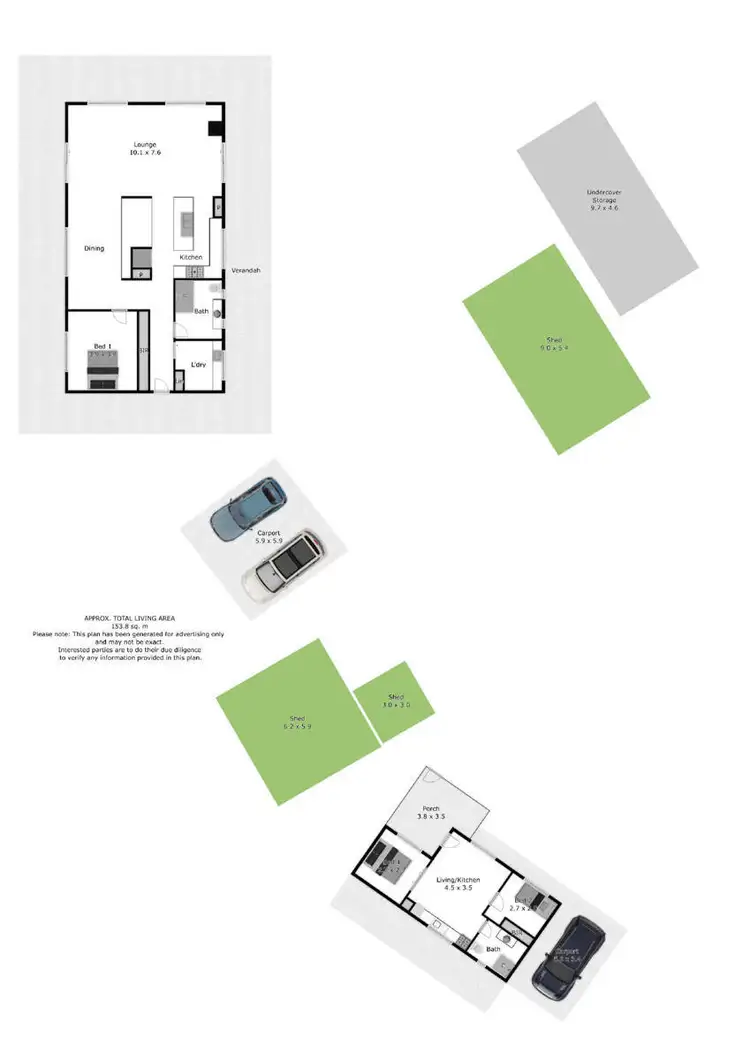 Floorplan of Homely house listing, 955 Woolshed Road, Beechworth VIC 3747