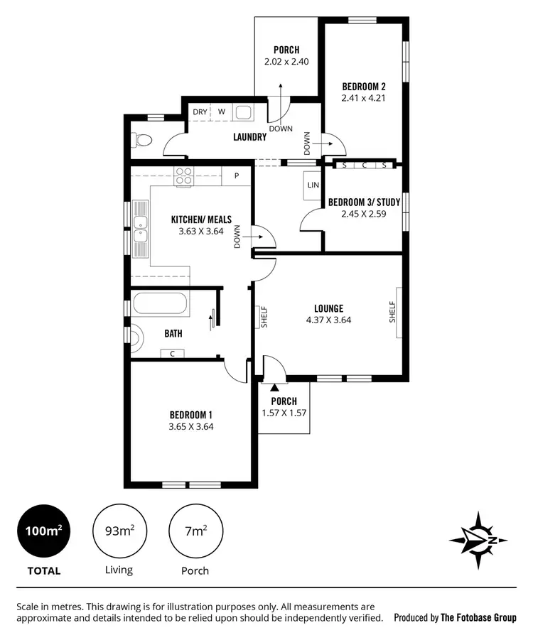 Floorplan of Homely house listing, 11 Kensington Crescent, Enfield SA 5085