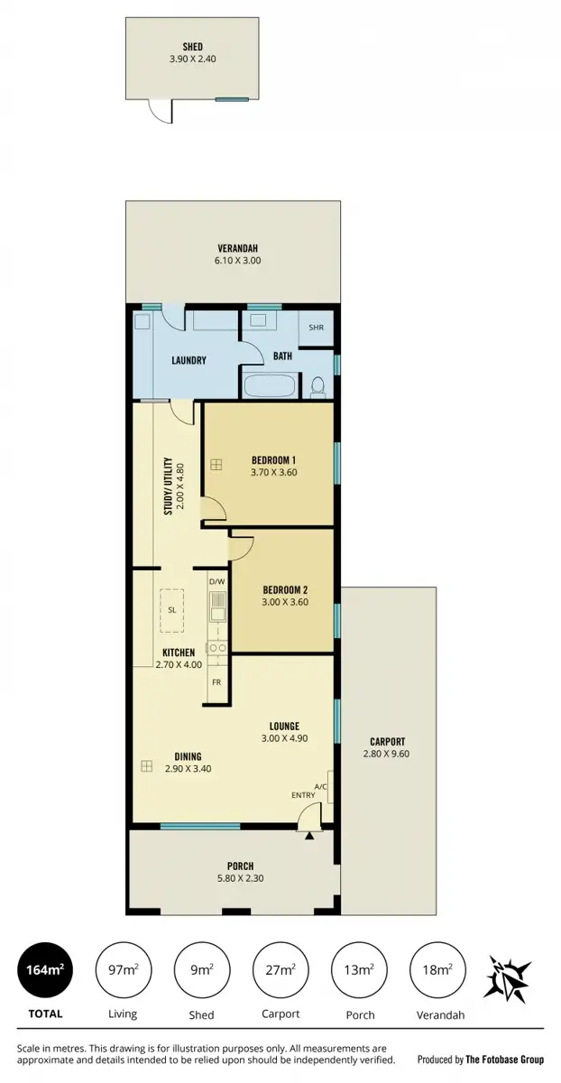 Floorplan of Homely house listing, 10a Cambridge Street, Brahma Lodge SA 5109