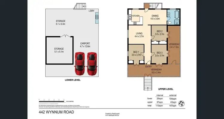 Floorplan of Homely house listing, 442 Wynnum Road, Morningside QLD 4170