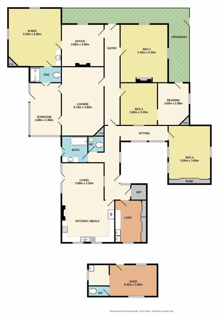 Floorplan of Homely house listing, 31 Last Street, Beechworth VIC 3747