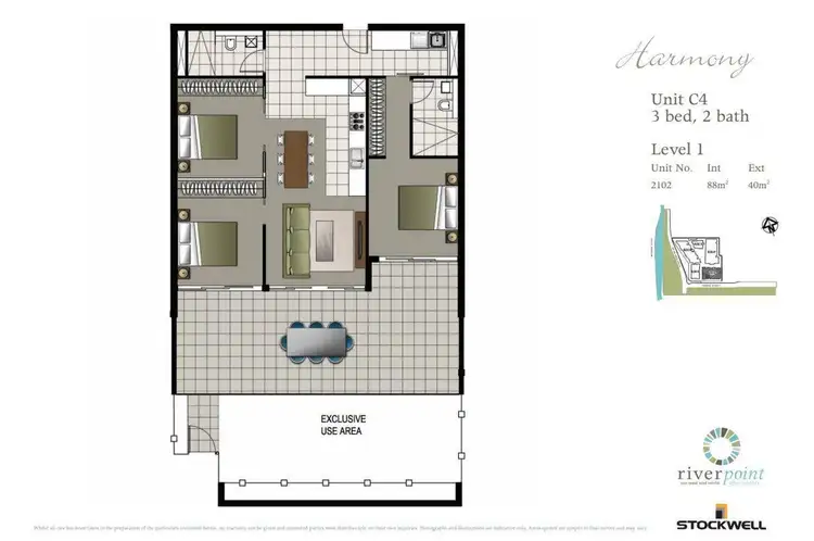 Floorplan of Homely house listing, 2102/55 Forbes Street, West End QLD 4101