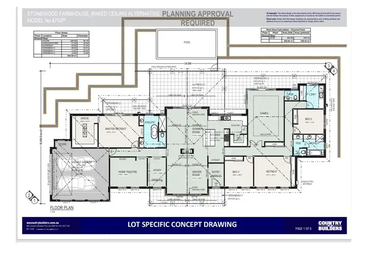 Floorplan of Homely land listing, 35 Richon Heights, Mount Richon WA 6112