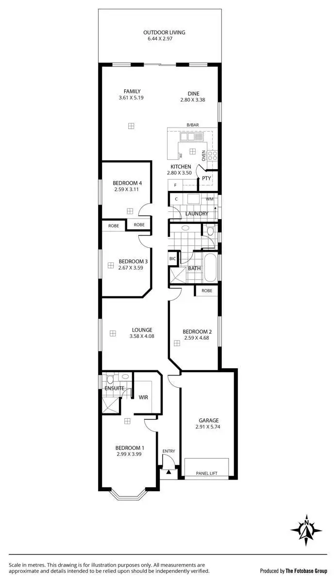 Floorplan of Homely house listing, 5A Sherwood Avenue, Sturt SA 5047