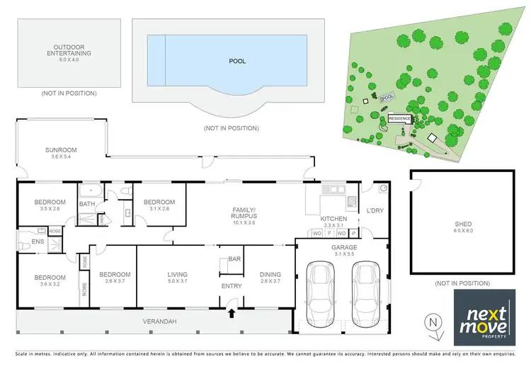 Floorplan of Homely house listing, 340 Wattle Ponds Road, Singleton NSW 2330
