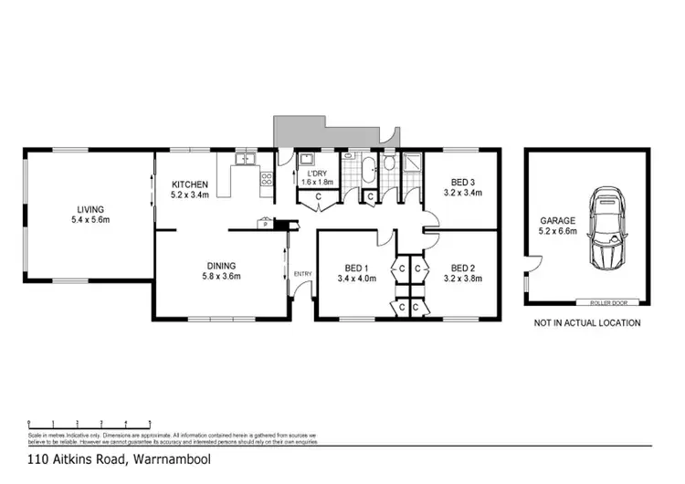Floorplan of Homely house listing, 110 Aitkins Road, Warrnambool VIC 3280