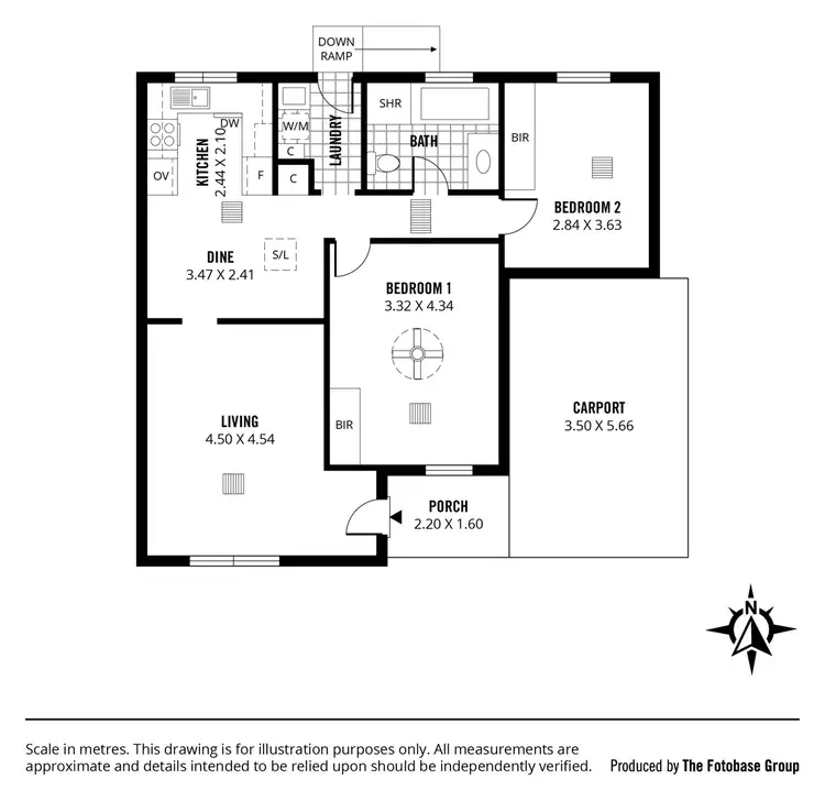 Floorplan of Homely unit listing, 3/6 Torrens Street, Mitcham SA 5062