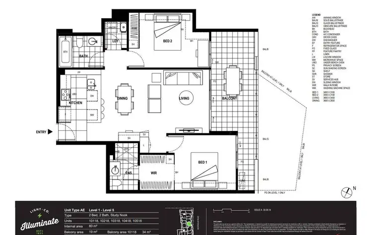 Floorplan of Homely house listing, 10518/321 Montague Road, West End QLD 4101