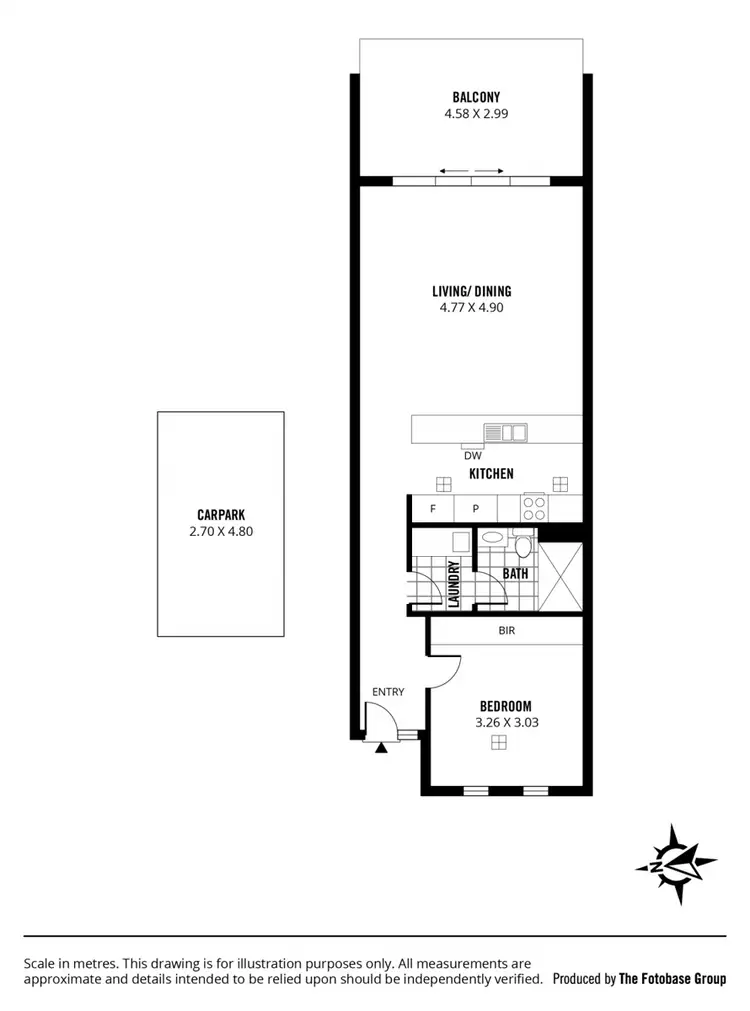 Floorplan of Homely apartment listing, 5/4 Sheppards Lane, Norwood SA 5067
