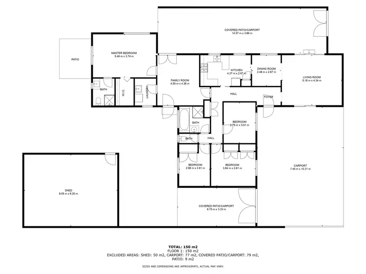 Floorplan of Homely house listing, 324 Lawrence Street, West Wodonga VIC 3690