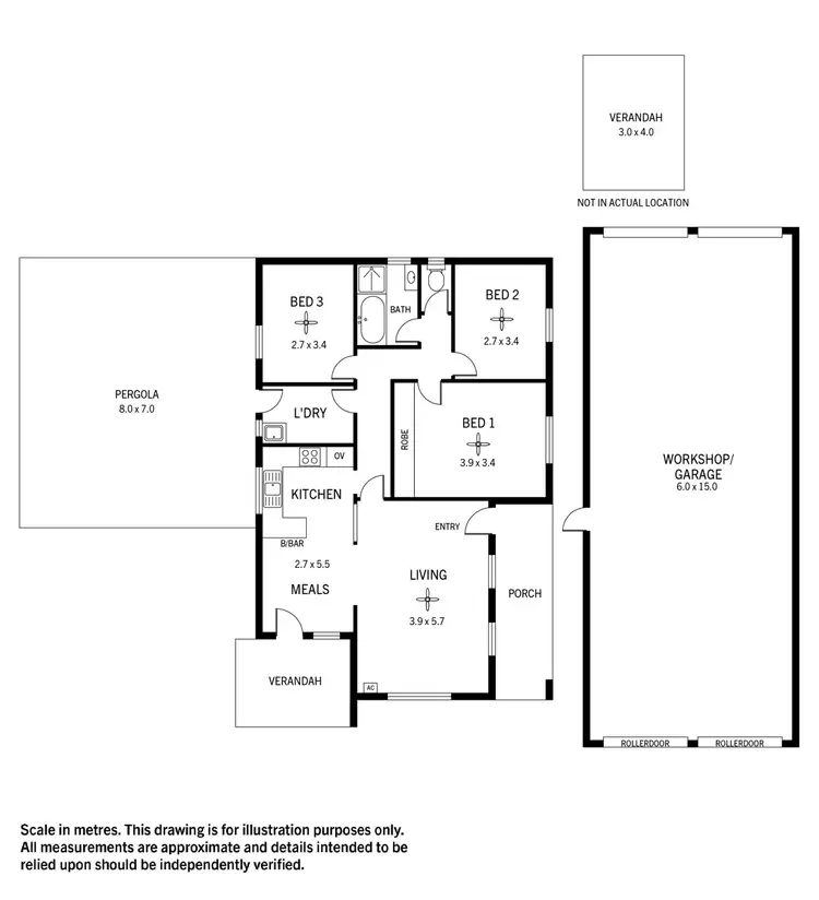 Floorplan of Homely house listing, 23 Woodhall Drive, Happy Valley SA 5159