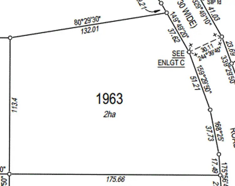 Floorplan of Homely land listing, Lot 1963, 187 William Road, Berry Springs NT 838