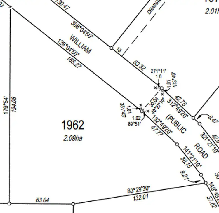 Floorplan of Homely land listing, Lot 1962, 207 William Road, Berry Springs NT 838