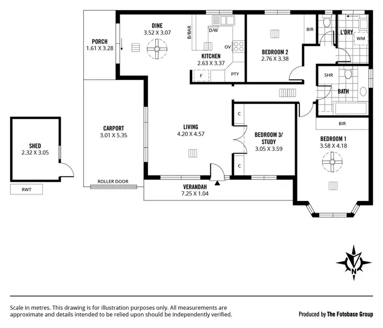 Floorplan of Homely house listing, 1A Rosslyn Avenue, Clarence Park SA 5034
