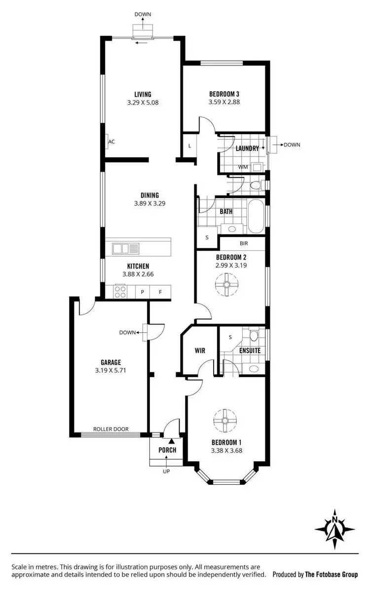 Floorplan of Homely house listing, 1A Basnett Street, Kurralta Park SA 5037