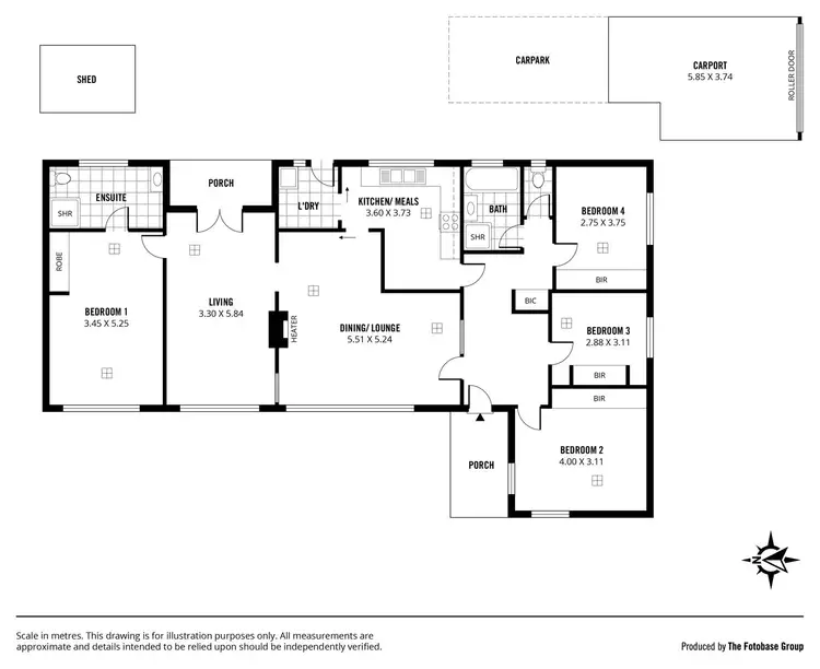 Floorplan of Homely house listing, 245 Belair Road, Torrens Park SA 5062