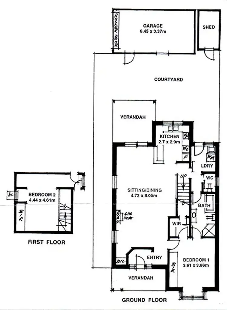 Floorplan of Homely house listing, 23 Torrens Street, College Park SA 5069