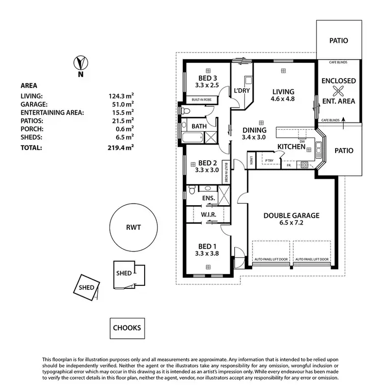 Floorplan of Homely townhouse listing, 4/6 Kenton Valley Road, Lobethal SA 5241