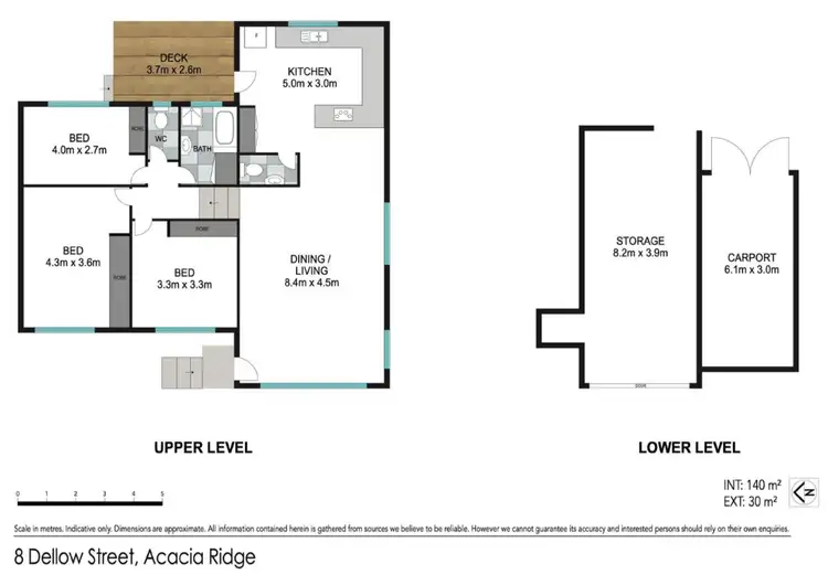 Floorplan of Homely house listing, 8 Dellow Street, Acacia Ridge QLD 4110