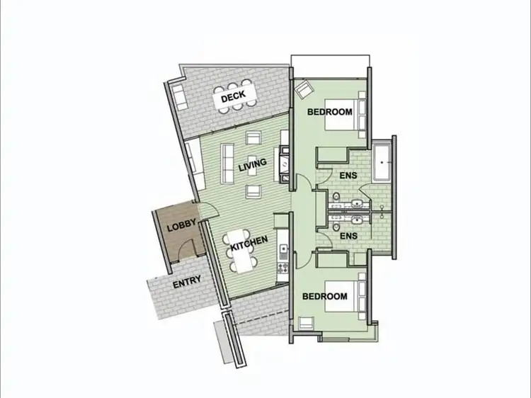 Floorplan of Homely apartment listing, 1042 Binna Burra Road, Binna Burra QLD 4211