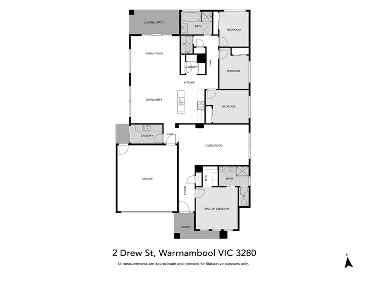 Floorplan of Homely house listing, 2 Drew Street, Warrnambool VIC 3280
