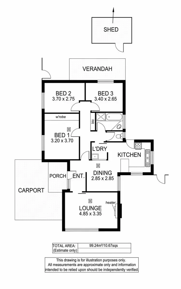 Floorplan of Homely house listing, 18 Darlington Street, Sturt SA 5047