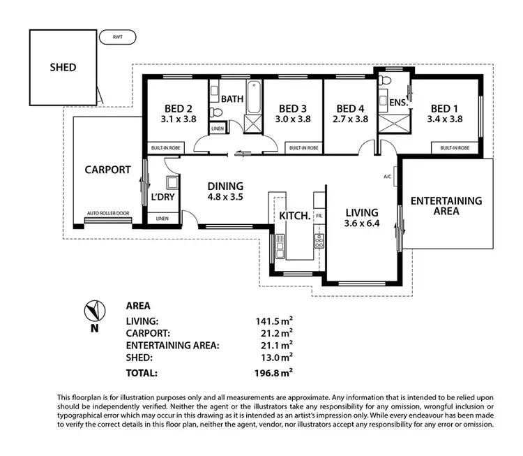 Floorplan of Homely house listing, 43 Copeland Avenue, Lobethal SA 5241