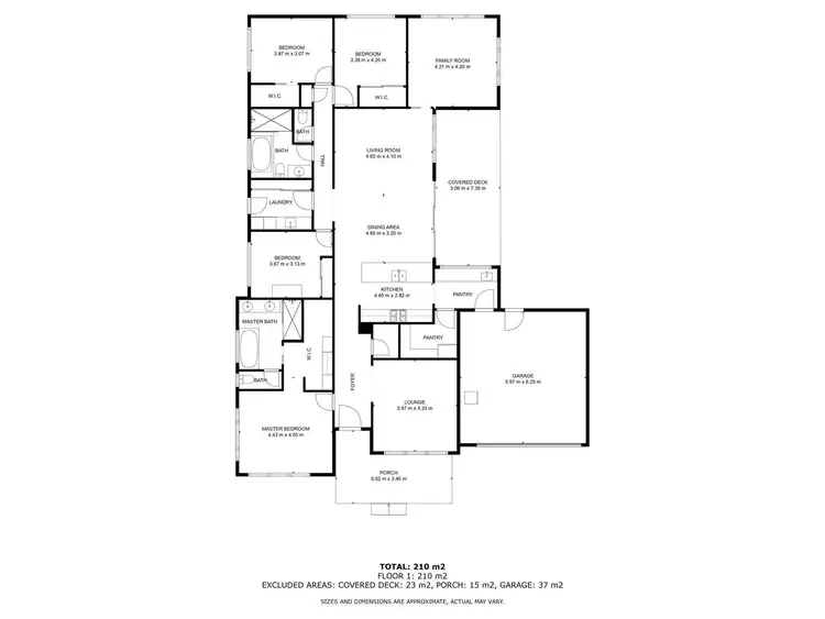 Floorplan of Homely house listing, 12 Jackman Drive, Tangambalanga VIC 3691