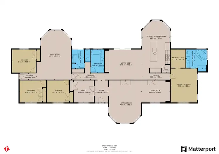 Floorplan of Homely house listing, 21 Wilga Road, Gol Gol NSW 2738