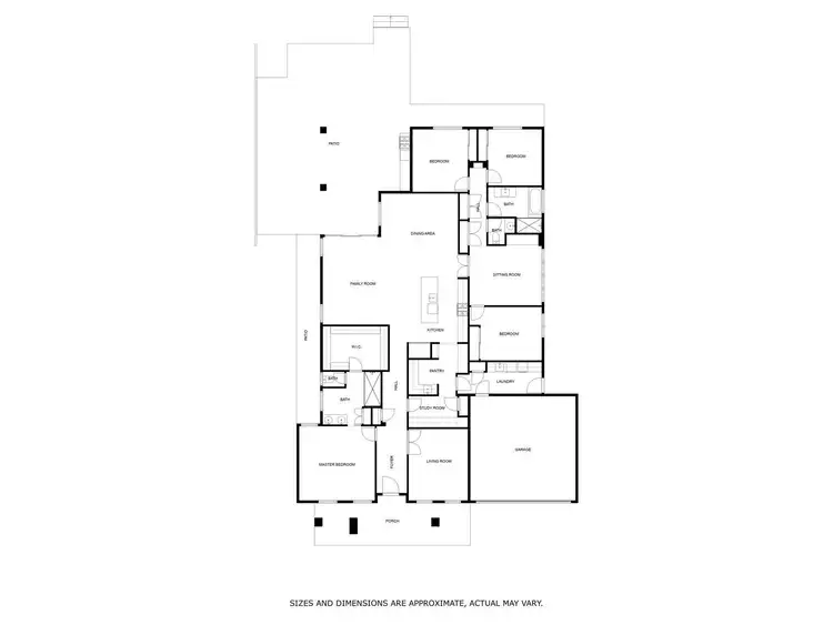 Floorplan of Homely house listing, 7 Archer Circuit, Huon Creek VIC 3691