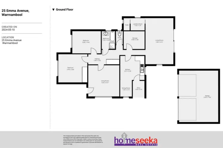Floorplan of Homely house listing, 25 Emma Avenue, Warrnambool VIC 3280